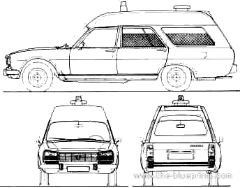 Peugeot 504 Ambulance