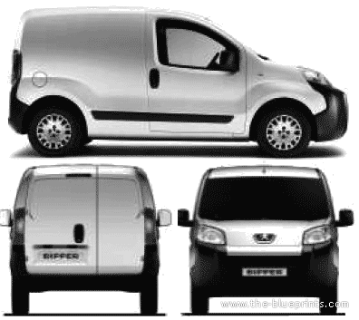 Peugeot Bipper Van (2008)