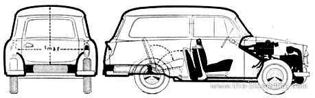Trabant 600 Combi (1962)