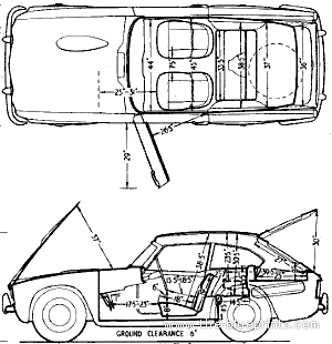 Triumph Dove GTR4 (1963)