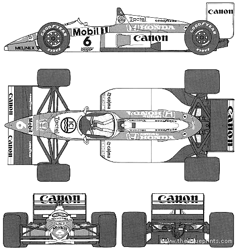 Williams FW11 F1 (1986)