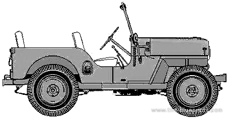 Willys Jeep CJ-4 X98