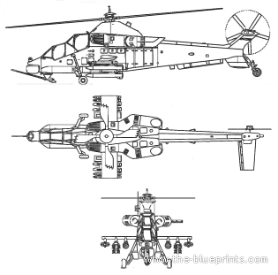 Atlas Ch-2 Rooivalk combat helicopter