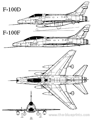 North American F-100C Super Sabre