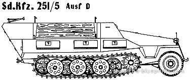 Sd. Kfz. 251-5 Ausf D