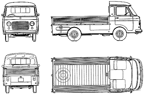 Fiat 241 T Pick-up (1973)