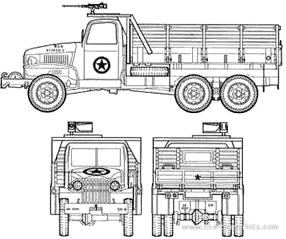 GMC CCKW-352 2.5 ton Cargo Truck