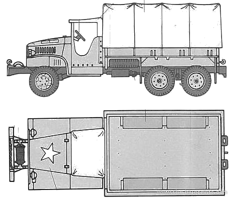 GMC CCKW-353 Cargo Truck