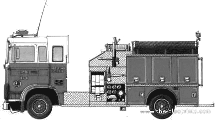 Volvo F7 Intercooler Fire Truck
