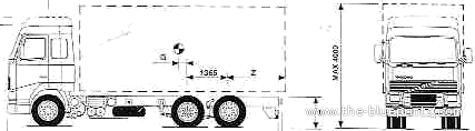 Volvo FH16-470 6x2 Tractor Truck (1994)