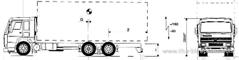 Volvo FL7-285 6x2 26ton Truck (1994)