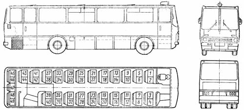 Blueprints > Buses > Ikarus > Ikarus 260
