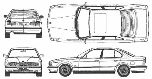 BMW M5 (E34) - Detailansicht Artikel-Nr.: MA7115 - SPEEDLINE