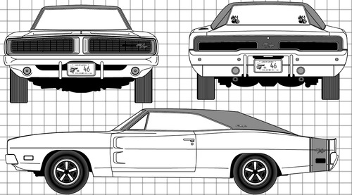 Hoja De Especificaciones Dodge Charger 500 (1969) (coche, Foto,  Estadísticas, Información, Especificaciones, Folleto, Anuncio Americano  Antiguo, 