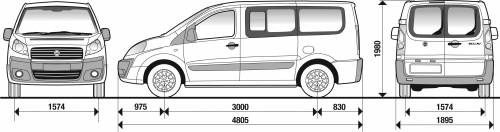 fiat scudo 9 seater for sale