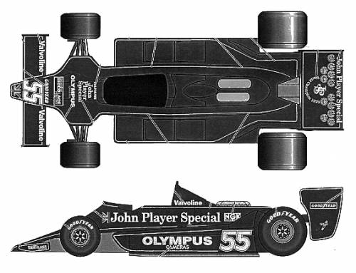 2種類選べる mm-3244⑥【Team Lotus 79 n55 Canada GP1978 - ミニカー