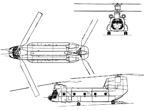 Blueprints > Helicopters > Boeing > Boeing CH-47 Chinook
