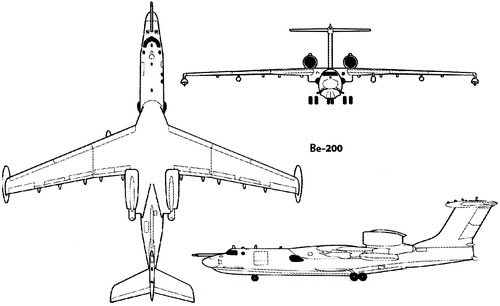 Berijew / Beriev Be-200 - Specifications - Technical Data