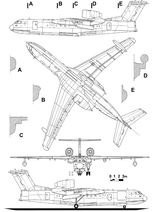 Beriev Be-200ES Altair - EMERCOM by StarEagle711 on DeviantArt