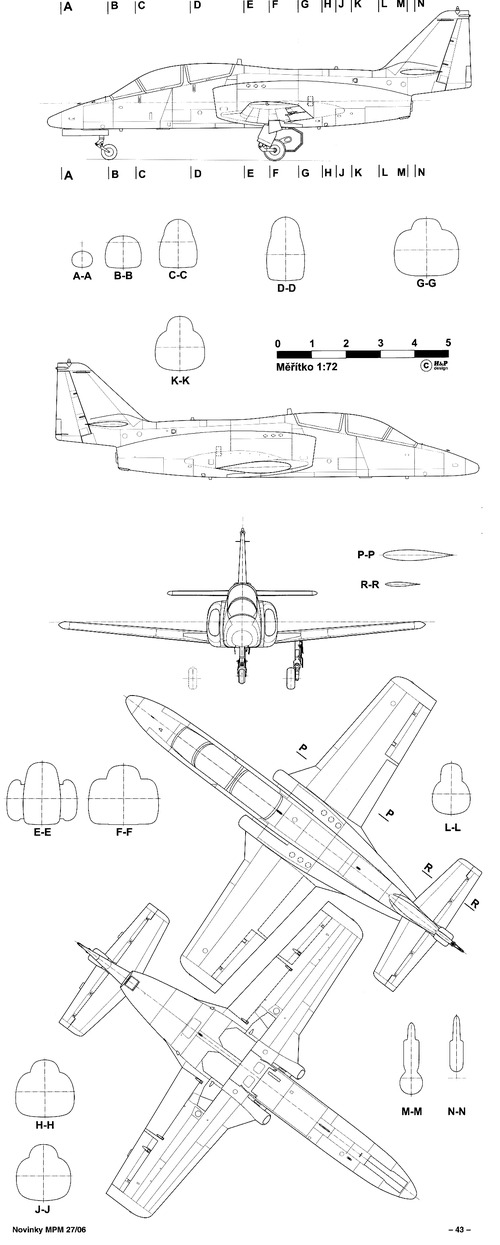 Blueprints Modern Airplanes Modern C Casa C 101