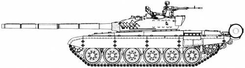 Blueprints Tanks Russian Tanks T 72