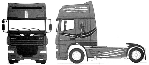 New-DAF-XF-FT-Space-Cab-2017 by casparjagerman20 on DeviantArt