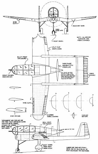 mate breng de actie zuurstof Blueprints > WW2 Airplanes > Focke-Wulf > Focke-Wulf Fw 198