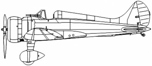 Blueprints Ww2 Airplanes Mitsubishi Mitsubishi A5m4 Claude