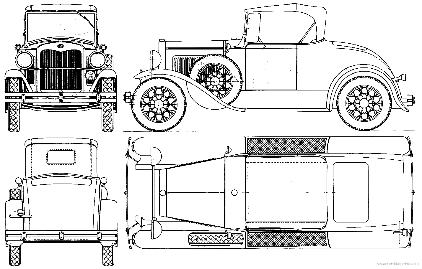 Ford blueprints drawings #1