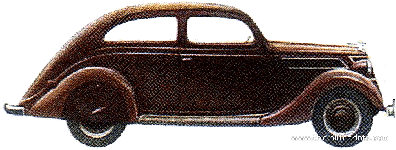 1938 Ford blueprint #2
