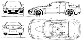 Mazda Rx8 Blueprint