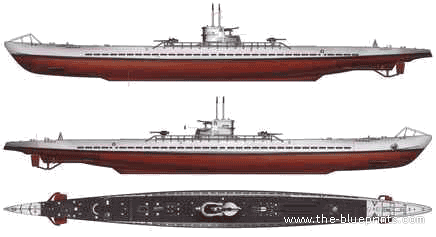 Blueprints > Ships > Ships (Germany) > DKM U-Boat Type IX-A