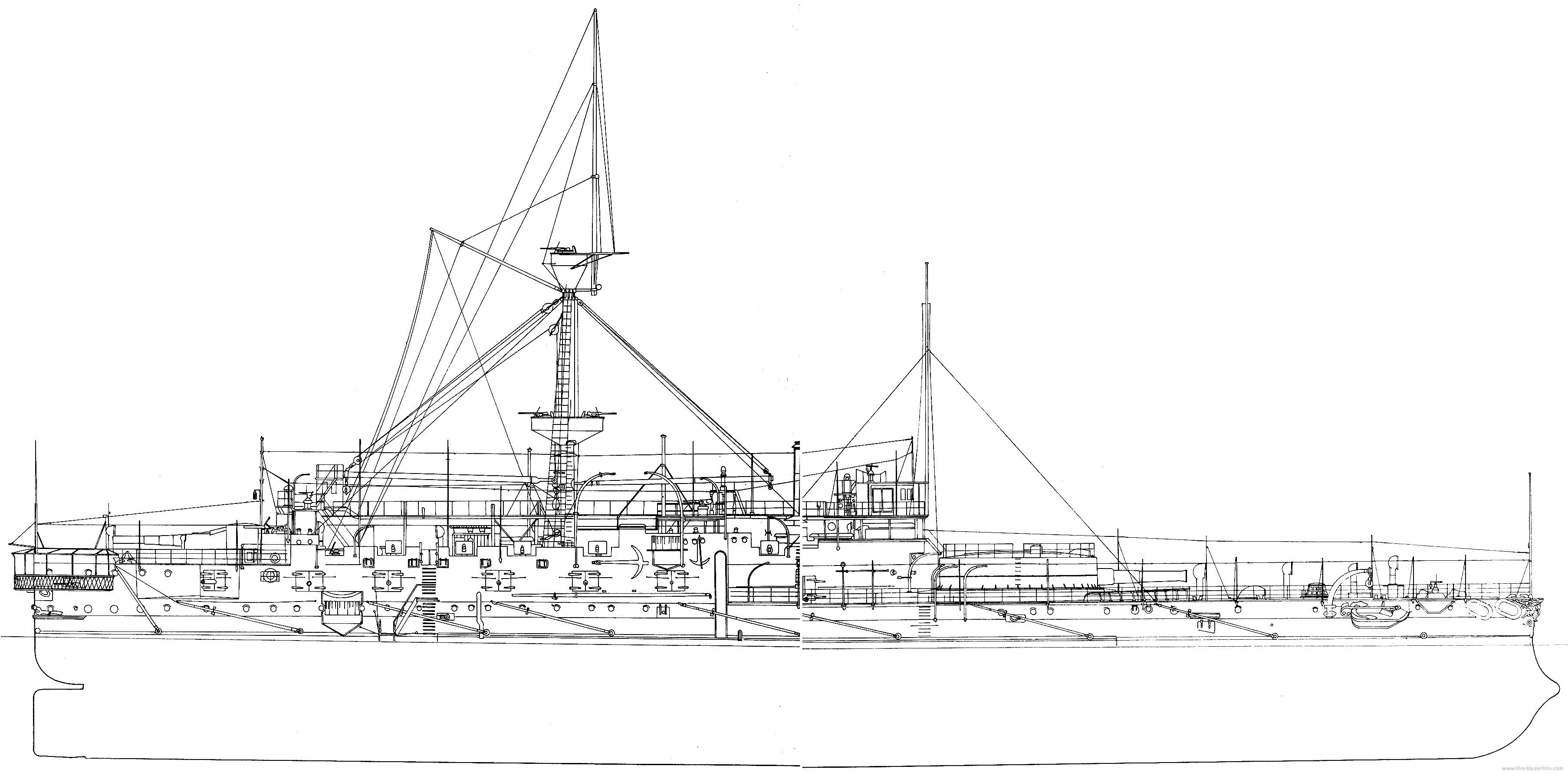 Ce jour là...  - Page 2 Hms-victoria-1888-battleship-2