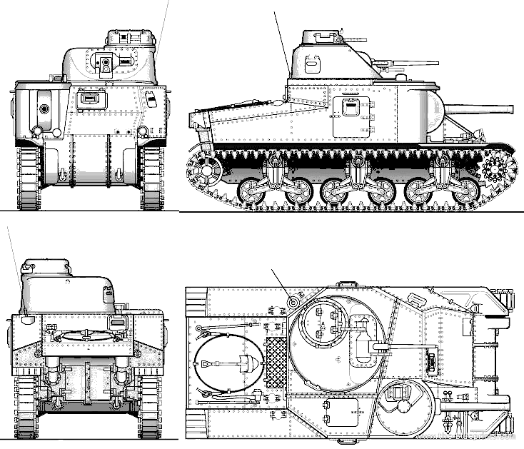 How to build a tank (M3 Lee), The Tank factory 1942. M3-lee-3
