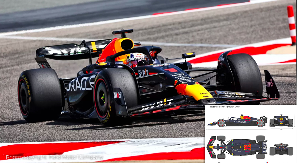 Red Bull RB19 F1 Formula 1 2023