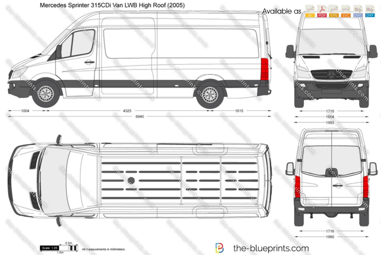 Sprinter Van Size Chart