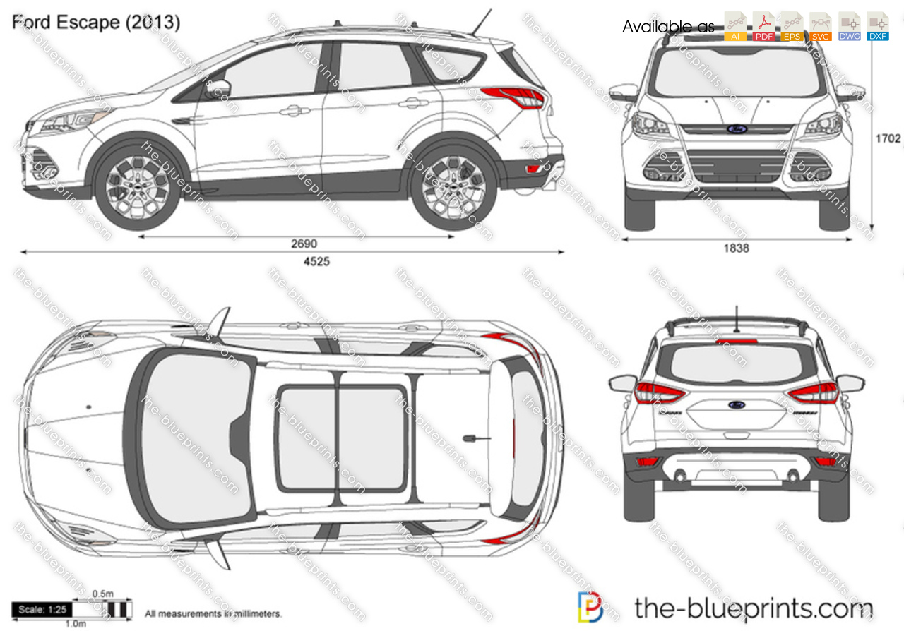 Ford Escape Dimensions Types Of Electrical Wiring Diagrams