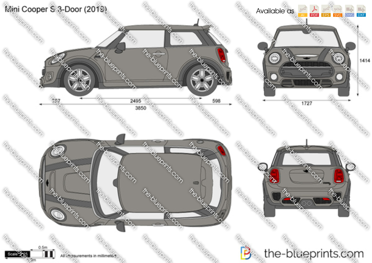 Templates - Cars - Mini - Mini Cooper S 5-door F55