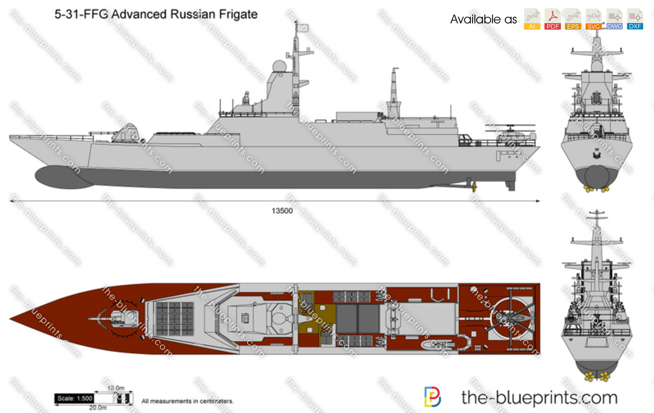 5-31-FFG Advanced Russian Frigate
