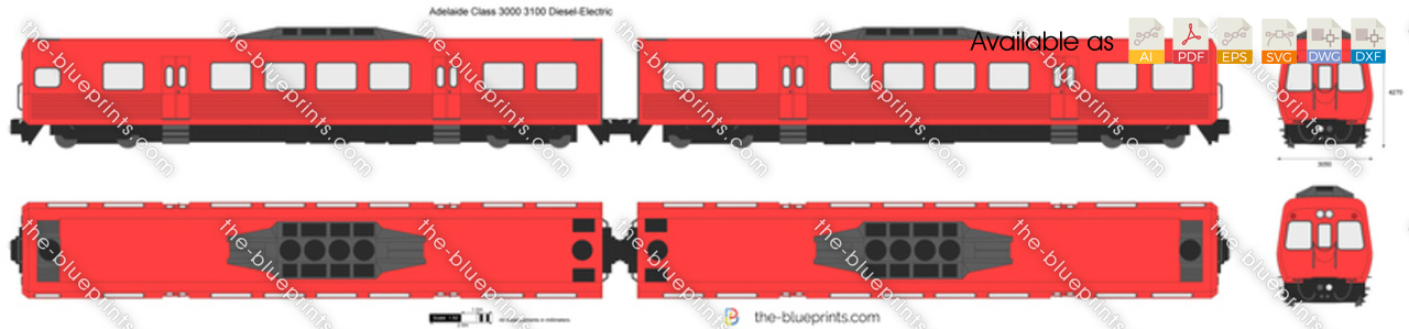 Adelaide Class 3000 3100 Diesel-Electric