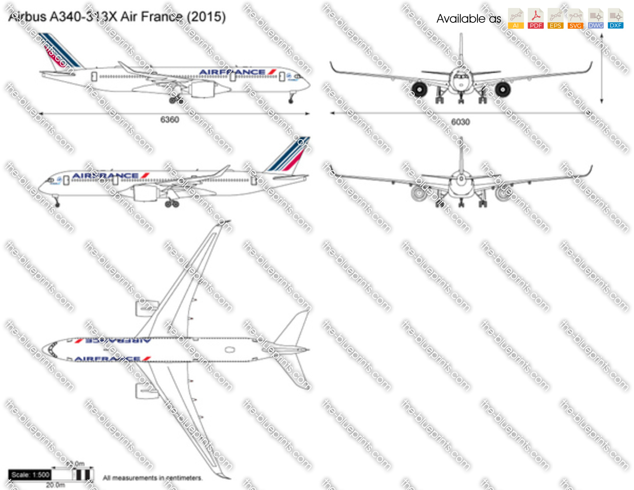 Airbus A340-313X Air France