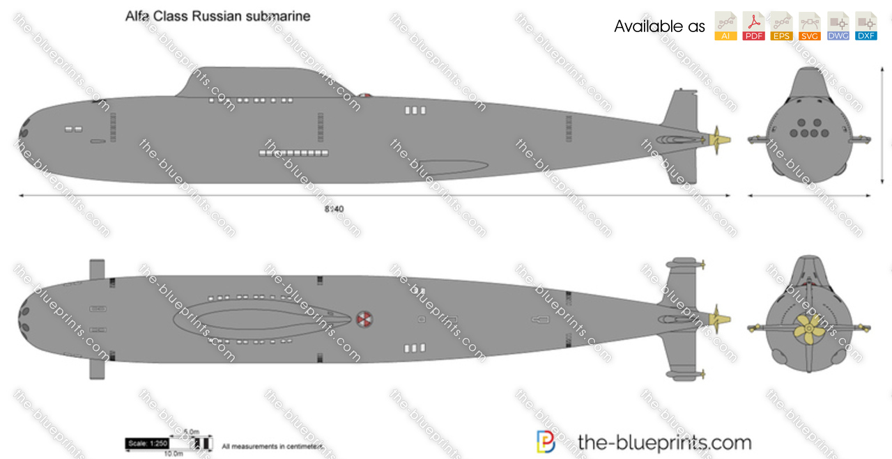 Alfa Class Russian submarine