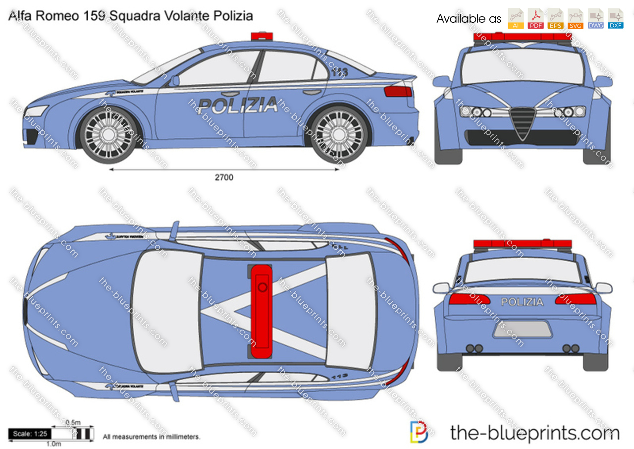 Alfa Romeo 159 Squadra Volante Polizia