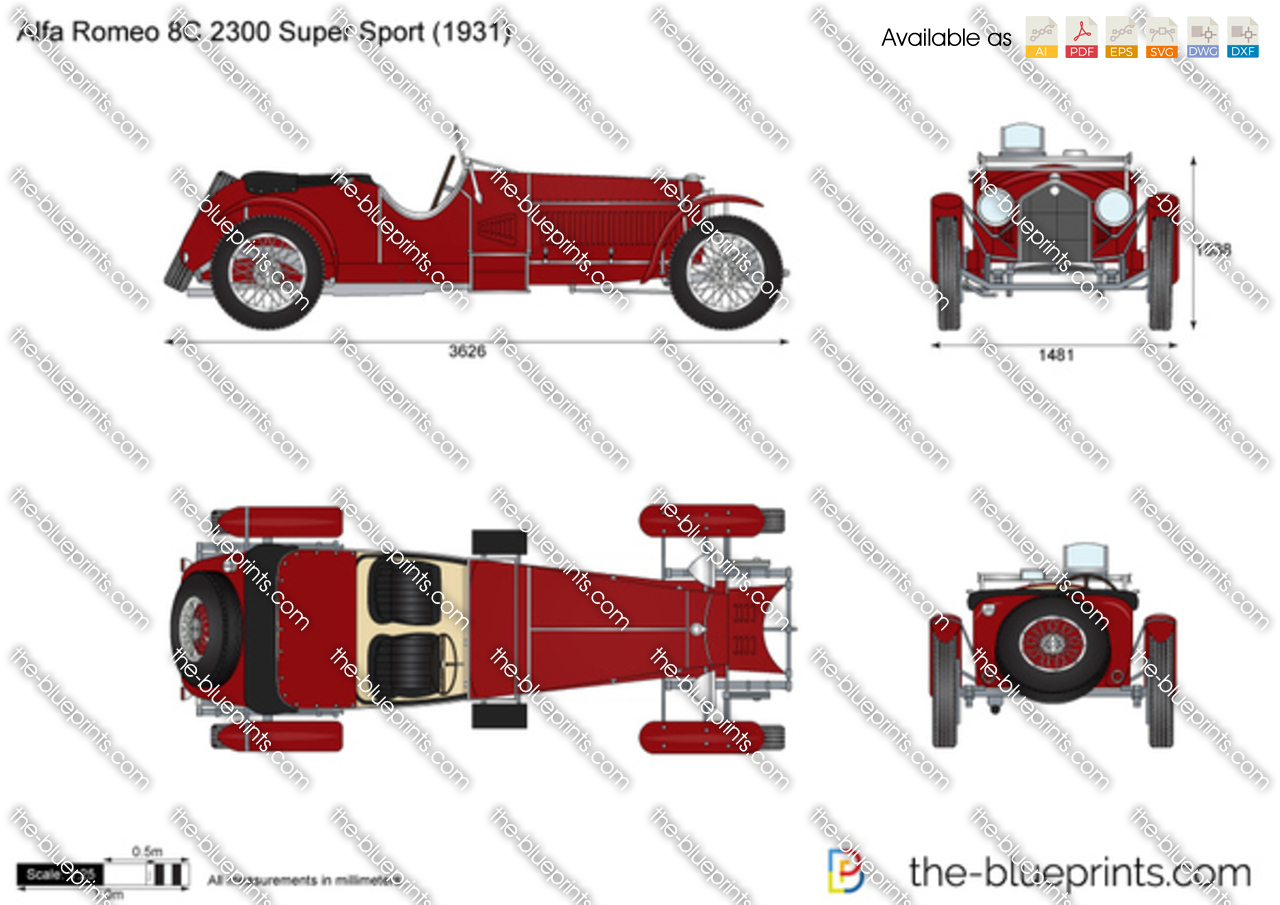 Alfa Romeo 8C 2300 Super Sport