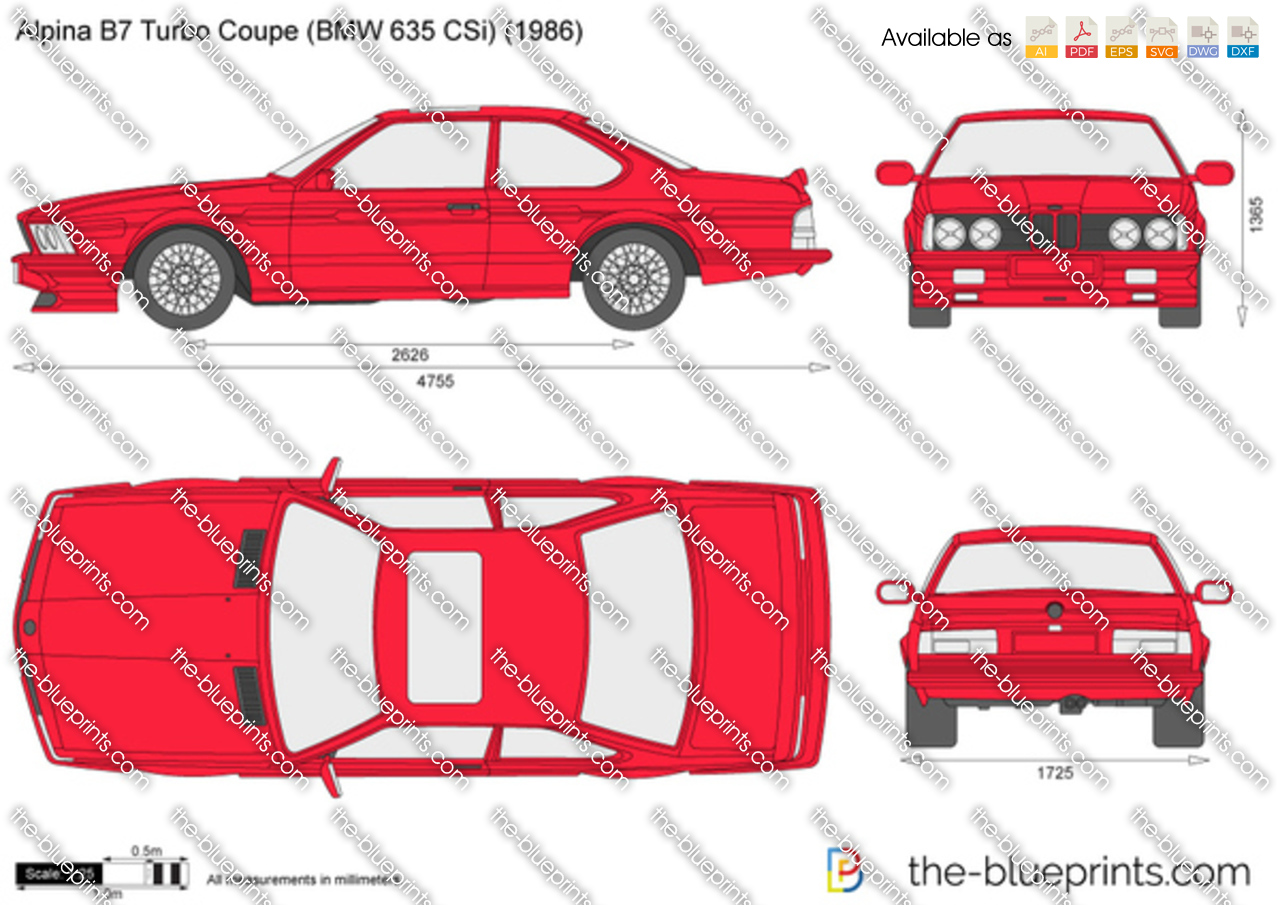 Alpina B7 Turbo Coupe (BMW 635 CSi)