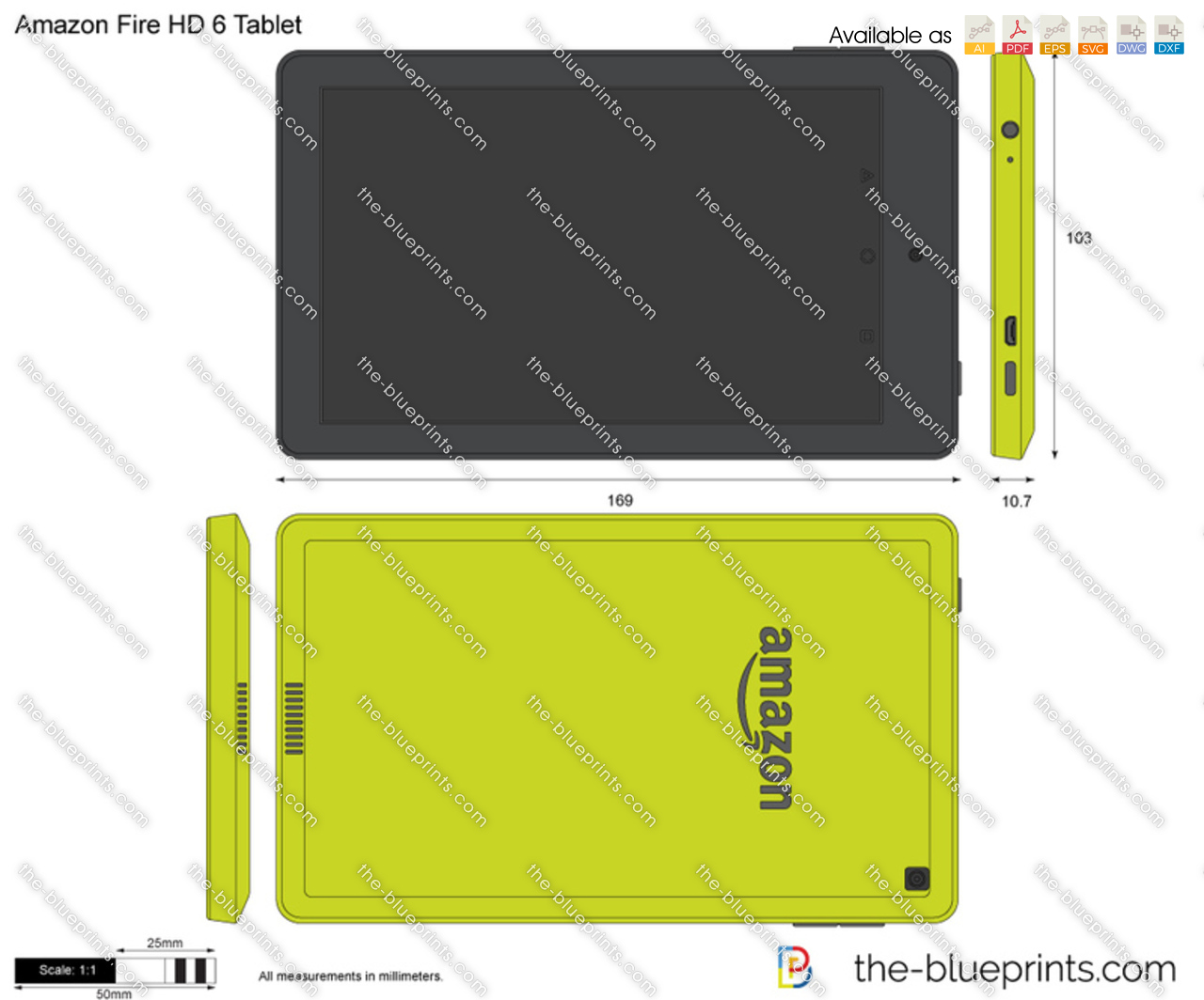 Amazon Fire HD 6 Tablet