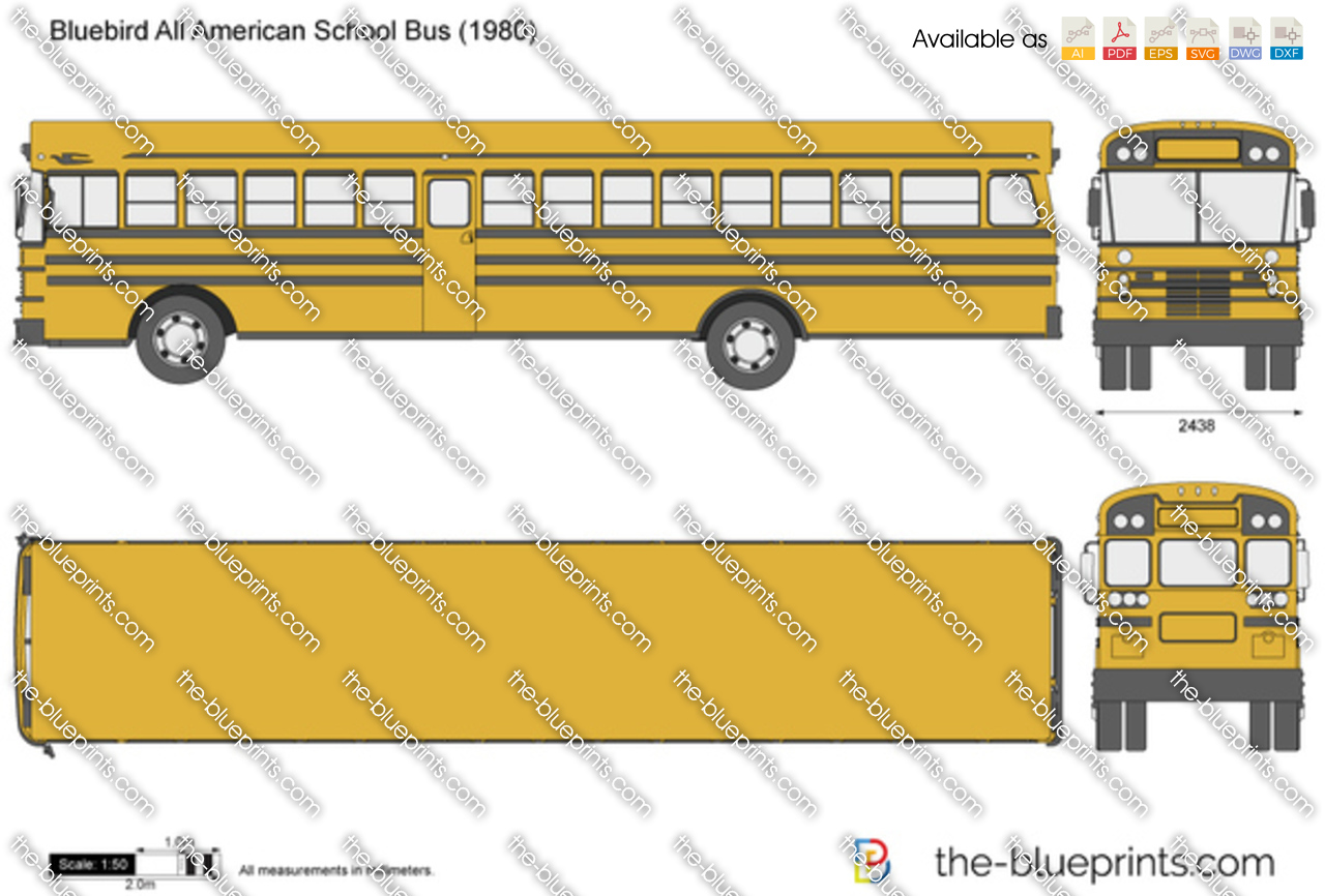 Bluebird All American School Bus
