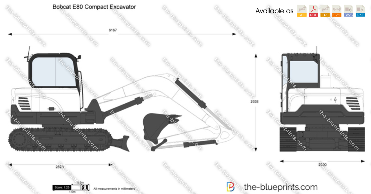 Bobcat E80 Compact Excavator