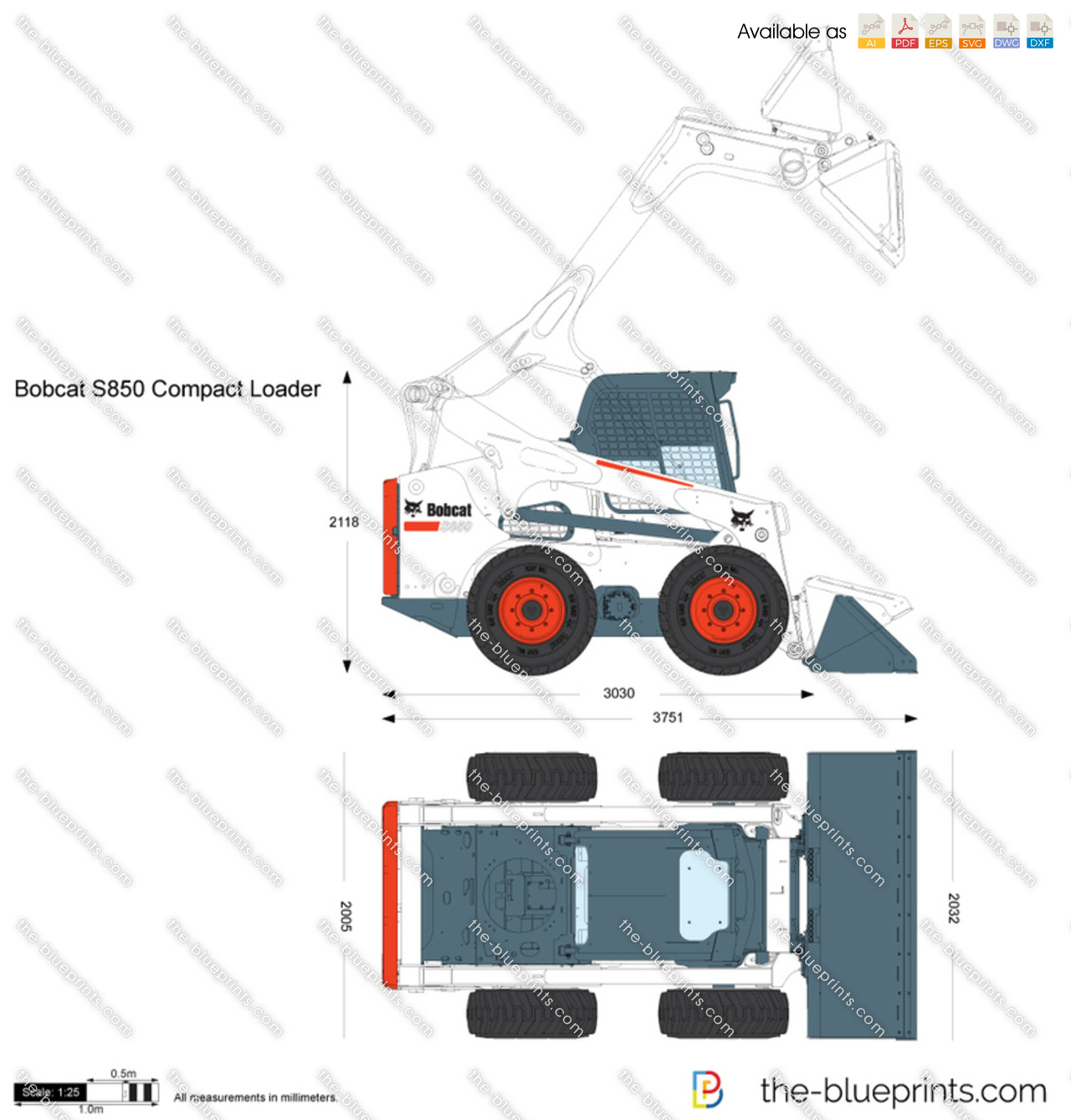 Bobcat S850 Compact Loader