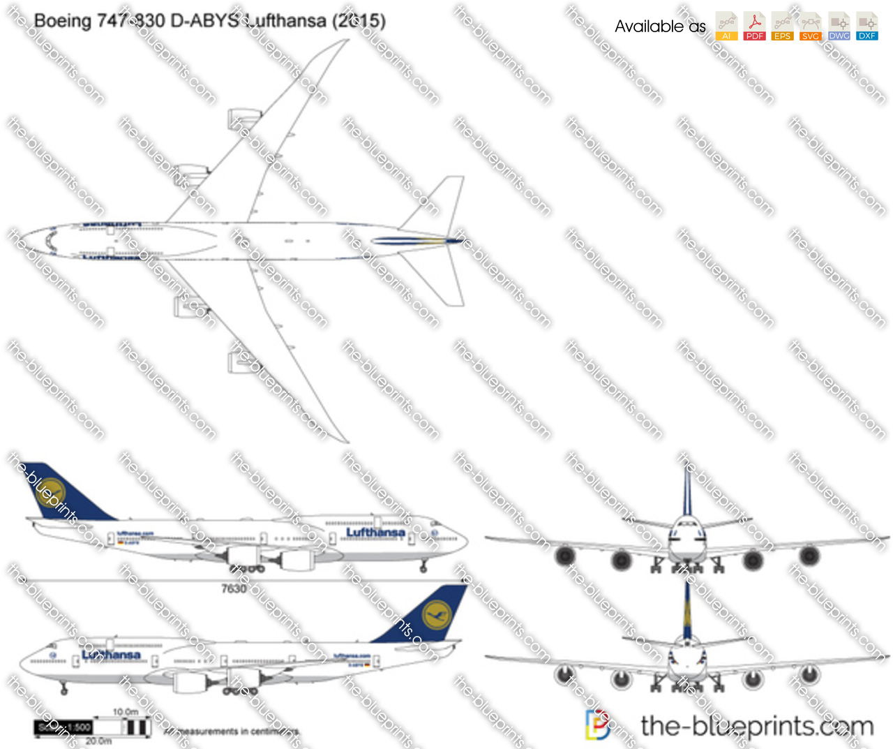 Boeing 747-830 D-ABYS Lufthansa